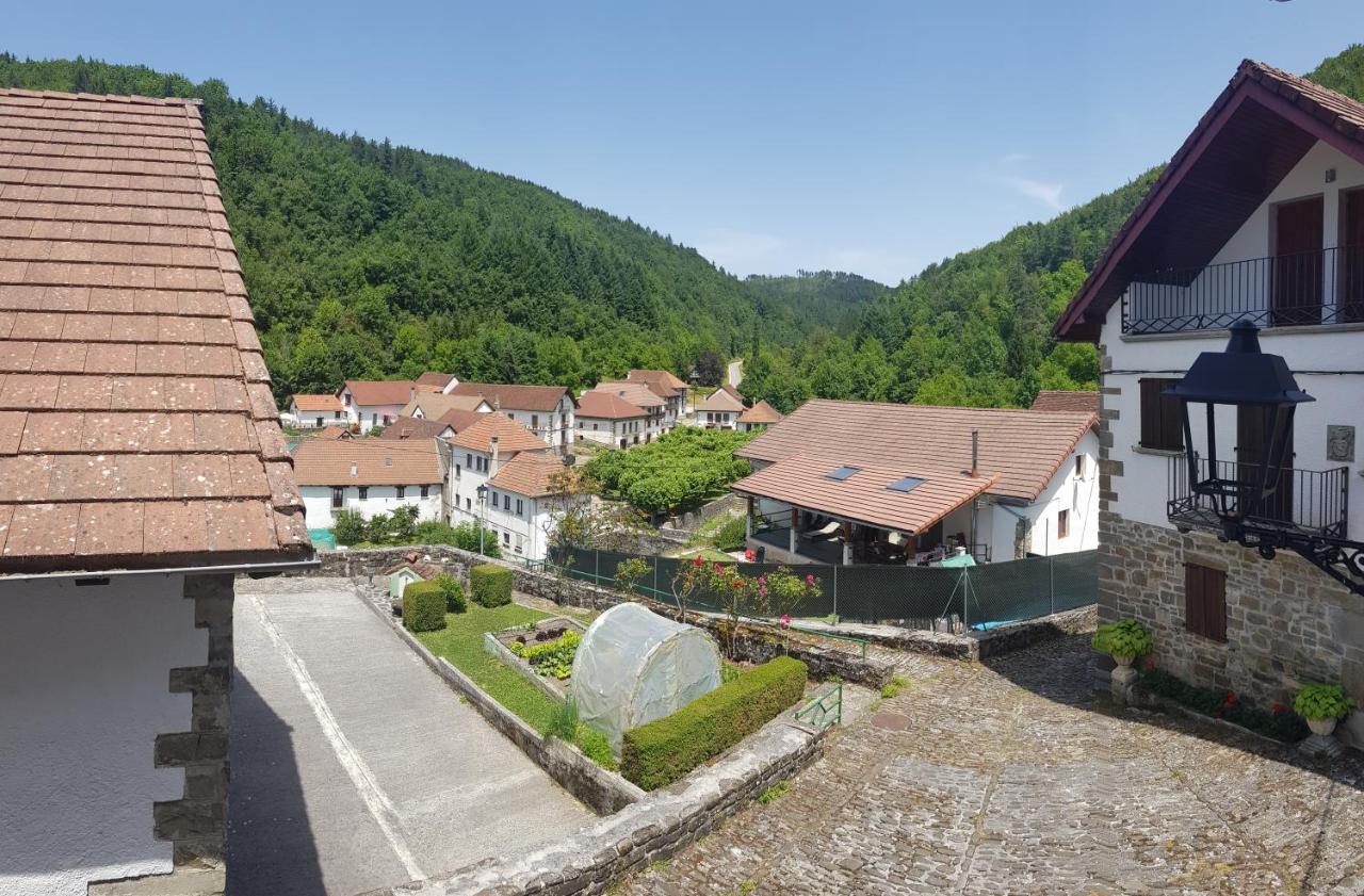 Xandua Etxea - Selva De Irati - Villa Izalzu Buitenkant foto